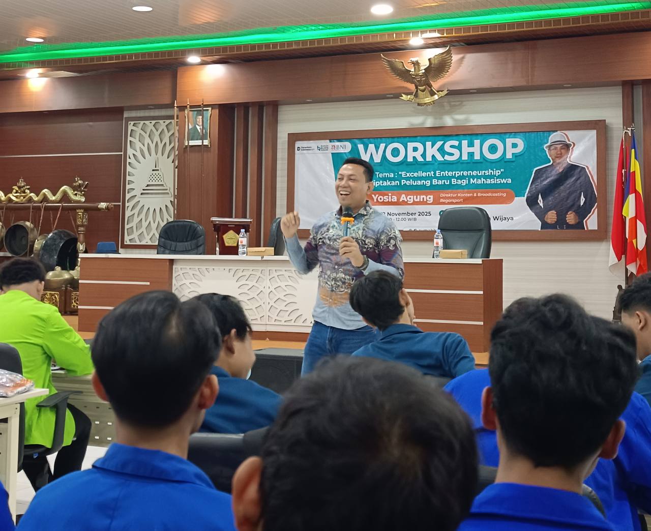 HMJ Dharmaduta Ikuti Workshop di Aula STABN untuk Tingkatkan Kompetensi Mahasiswa