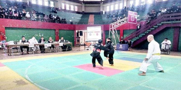 Antusiasme Tinggi Atlet Wonogiri dalam Kejuaraan Pencak Silat Daerah