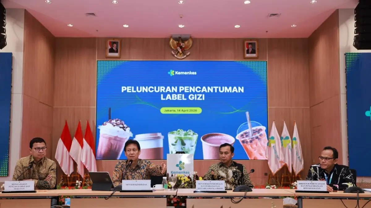Kemenkes Terapkan Label “Nutri Level” pada Minuman, Dorong Konsumsi Lebih Sehat